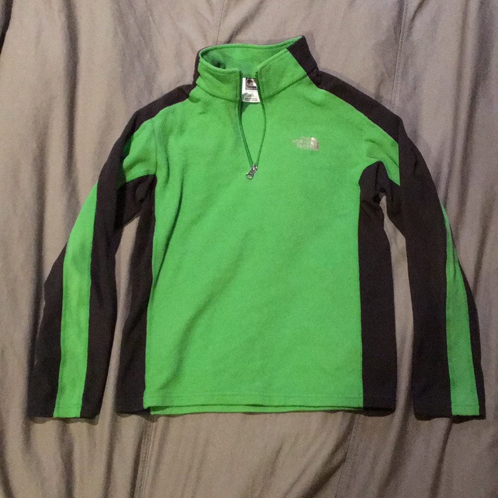 North Face Boy’s Quarter ZIP Fleece Pullover